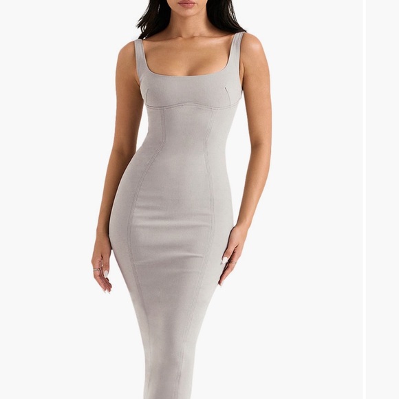 House of CB | Dresses | House Of Cb Grey Maxi Corset Like So Cute | Poshmark House of CB | Dresses | House Of Cb Grey Maxi Corset Like So Cute | Poshmark